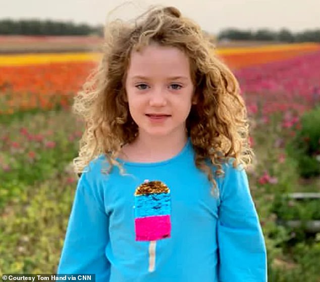 Eight-year-old Emily Hand was killed by Hamas terrorists at Kibbutz Be'eri on Saturday.  Her father said he was relieved to learn his daughter was dead rather than a prisoner of the Palestinian terrorists who allegedly tortured her in Gaza