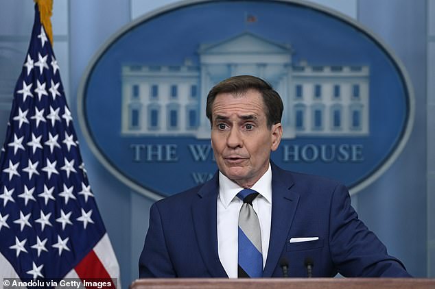 John Kirby, Strategic Communications at the National Security Council, said during a briefing this afternoon that there had been 'active discussions' about how to bring Americans and dual citizens home, but no specifics had been decided.