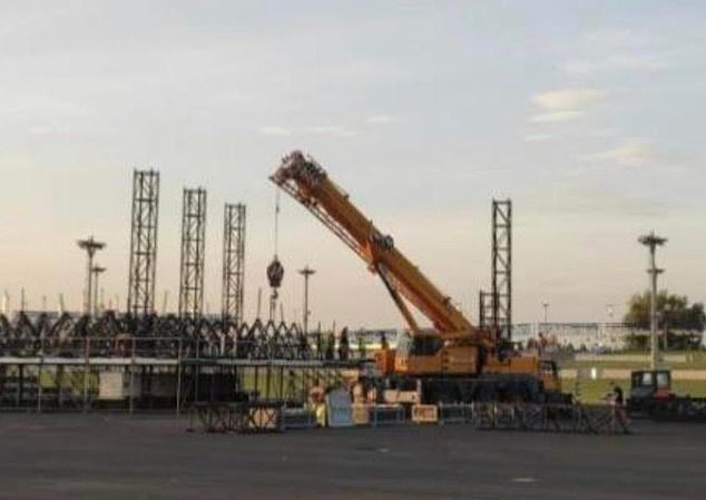 More to come?  Although nothing has been officially confirmed, a giant set is being built at an outdoor venue in Italy, the RCF Arena near Reggio Emilia.