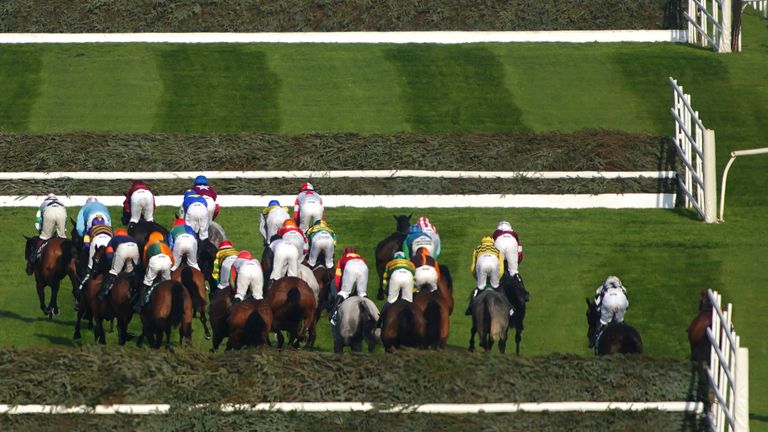 The Grand National ground at Aintree