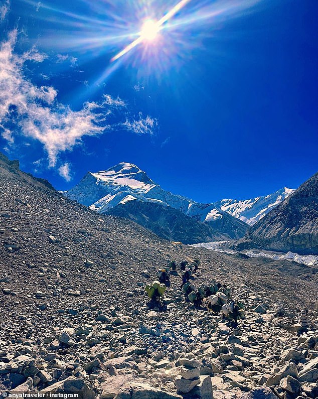 The avalanches hit Tibet's Mount Shishapangma at 7,600 (about 25,000 feet) and 8,000 meters (about 26,000 feet) on Saturday afternoon.