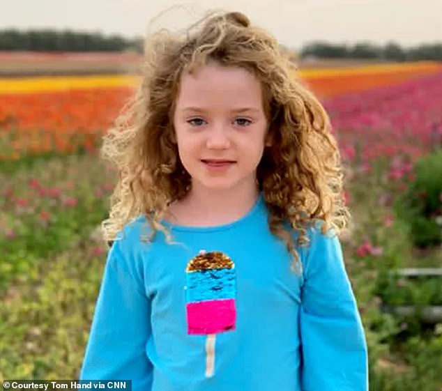 Eight-year-old Emily Hand was killed by Hamas terrorists on Saturday in Kibbutz Be'eri.  Her father said he was relieved to discover his daughter was dead and not a captive of Palestinian terrorists who may have tortured her in Gaza.