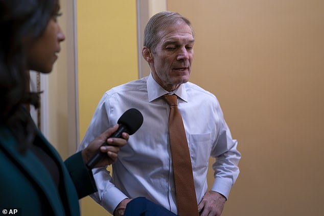 Rep. Jim Jordan, chairman of the powerful Judiciary Committee, faced an internal House GOP vote in which Scalise was selected as the Republican nominee for speaker by a 113-99 margin.