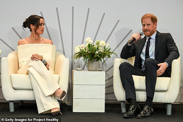 The Duke and Duchess of Sussex were 3,000 miles away in New York.  They also supported World Mental Health Day, with Meghan saying she was moved to tears by the damage to young people caused by social media.