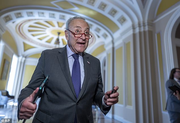 Schumer said he would continue to wear a suit, despite his prerogative to change the dress code