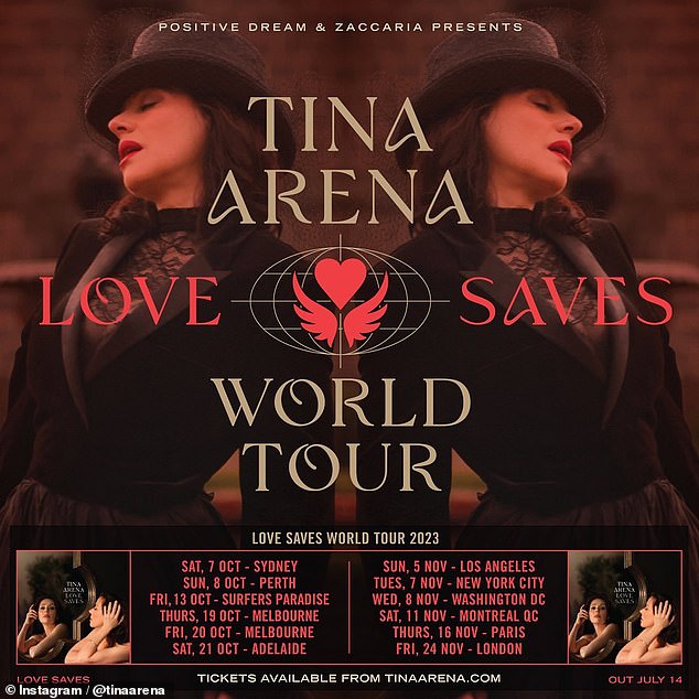 1697163735 908 Tina Arena cancels final Australian shows on her world tour