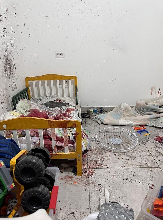 'Worse than ISIS': Photo of bloodied child's bed posted by Israeli Prime Minister Netanyahu