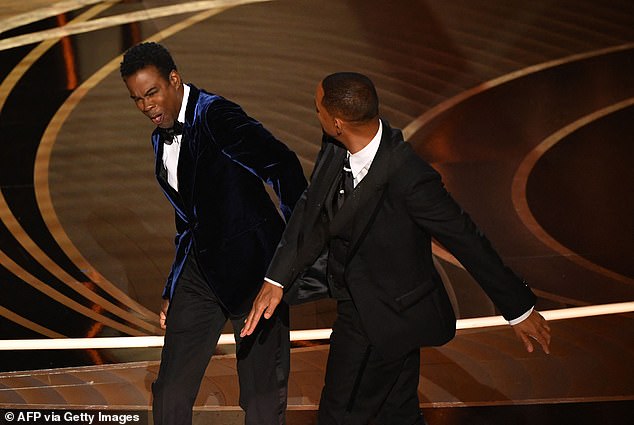 Slap heard 'round the world: Will infamously slaps Chris at 2022 Oscars after Jada joke