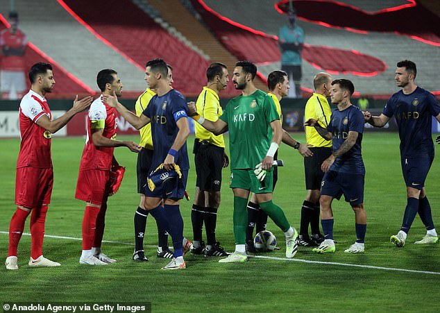 Ronaldo had met the painter after he visited Iran in September for Al-Nassr's Asian Champions League match with Persepolis in the country's capital, Tehran.