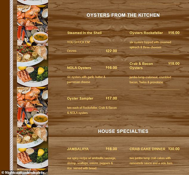 Fontaine's Oyster House in Atlanta is said to have great food and they have an 'Oyster Tuesday' special where the seafood starts at $15