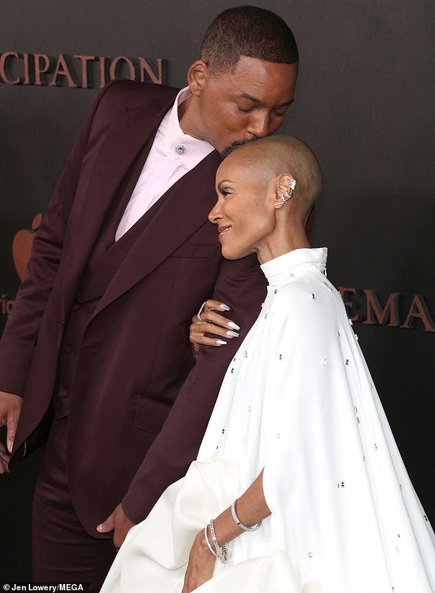 Jada (seen with Will in 2022 - six years after they split) said she considered getting a legal divorce but could never go through with it