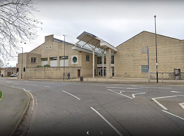 Northampton Crown Court where Nelson was sentenced to 37 months in prison for perverting the course of public justice