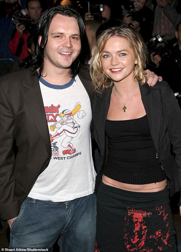 Devastating: Paul's ex-girlfriend and fellow S Club 7 star Hannah Spirit said she was 'in pieces' after being told the news of his death and later pulled out of the tour (Paul and Hannah pictured in 2004)