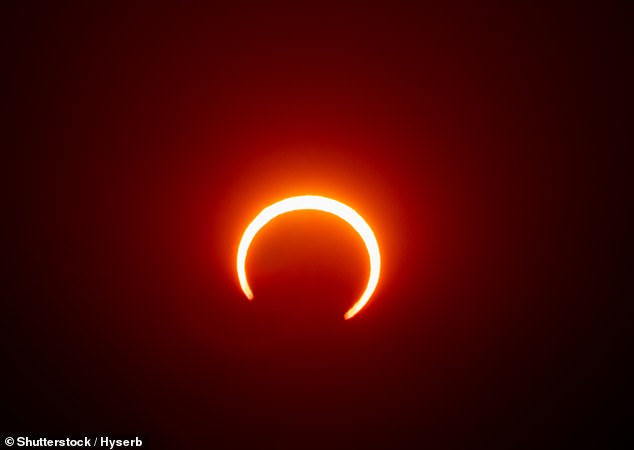 The Ring of Fire occurs when the moon passes between the Earth and the sun at a time when the moon is at or near its farthest point from our planet