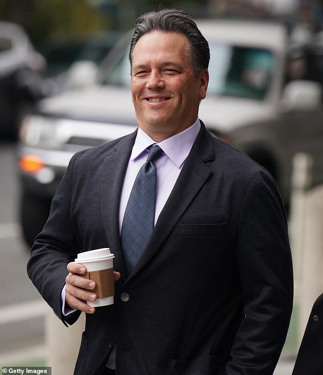 Phil Spencer, CEO of Microsoft's Xbox division, said on Friday that users of other consoles will retain access to Activision titles.  He is pictured outside a federal court in June