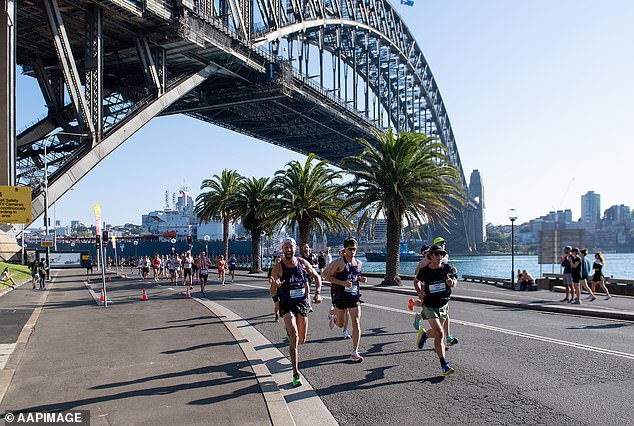 Sydney was in fourth place with $383,179 in demand (pictured is The Rocks under the Harbor Bridge)