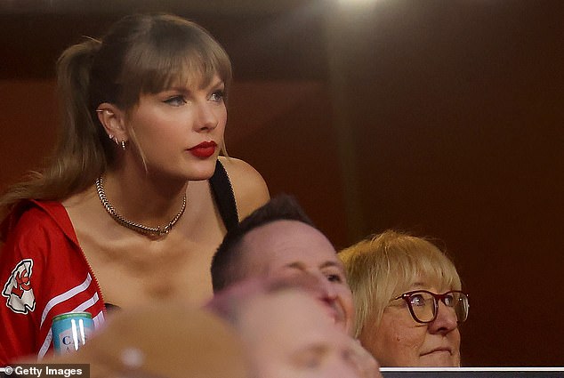 Despite her busy schedule, the Bad Blood singer also made time to attend boyfriend Travis Kelce's football games