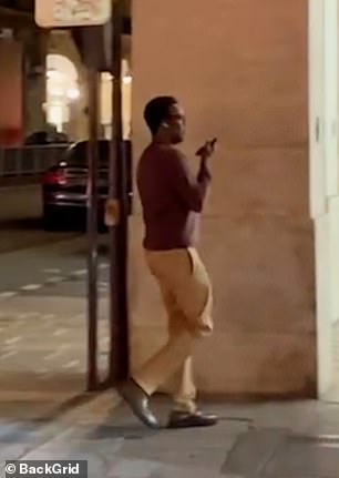 This latest development comes as Chris was spotted out and about in Paris, taking a phone call while strolling around the city