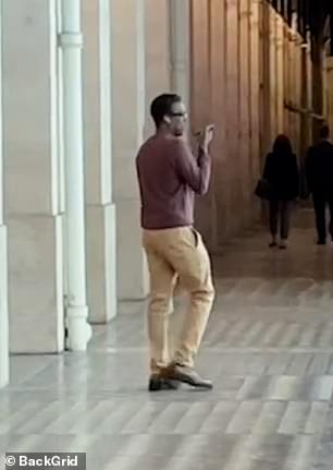 This latest development comes as Chris was spotted out and about in Paris, taking a phone call while strolling around the city