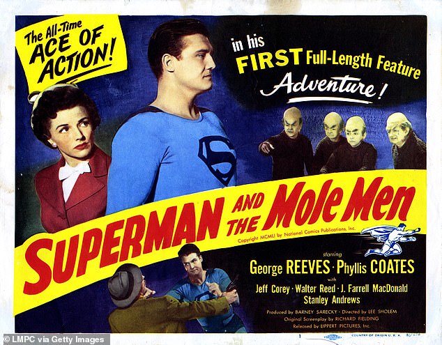 Genesis: This wasn't the first time she played Superman's love interest, as she starred as Daily Planet reporter Lois Lane in the 1951 film Superman And The Mole Men