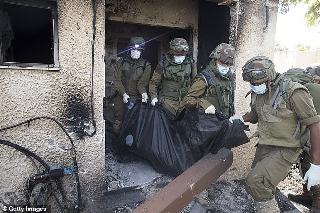 The horrors in the Middle East are a disaster unfolding before our eyes (Photo: An Israeli soldier removes the body of a civilian who was killed in a Hamas attack)