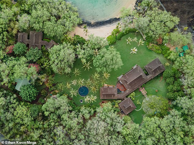 Amazon CEO Jeff Bezos bought a secluded property in Hawaii for $78 million, surrounded by lush greenery, palm trees and a marine fishing reserve.