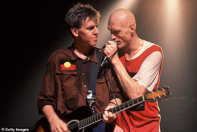 An MTV spokesperson said Australian artists would continue to be featured on country music channel CMT.  The Music reported on Friday that Paramount has not confirmed whether it plans to add more Australian music to its existing channels.  Pictured: Australian music legends Midnight Oil in 1988 - MTV fan favorites for decades