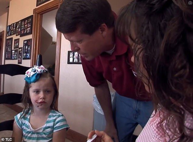 In the 19 Kids and Counting episode 'Duggar in Stitches', a then-four-year-old Johanna was featured prominently in the storyline after she fell off her bike and scraped her face.