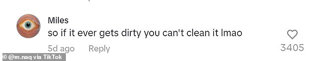 The 11-second clip has been viewed 3.9 million times and received more than 1,400 comments, but not everyone was on board with the hack.