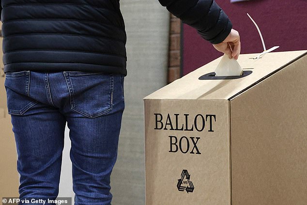 More than five million voters (pictured) have already cast their ballots after early voting opened last week