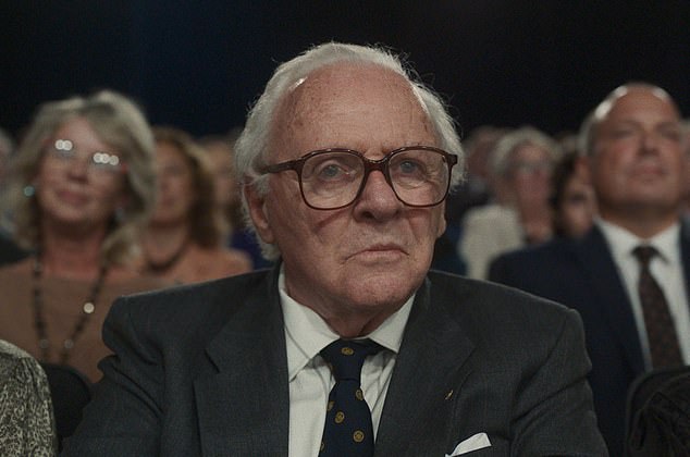 Anthony Hopkins plays the elder Winton in the film about the rescue of hundreds of Jewish children