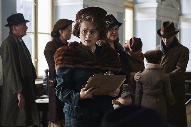 Wynton's German-born mother Babette is played by Helena Bonham Carter