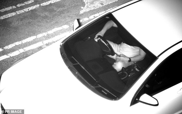 The scheme will start with a public awareness campaign and a nine-month period that will see drivers receive warning letters instead of fines for being caught not wearing a seatbelt (pictured) while behind the wheel.