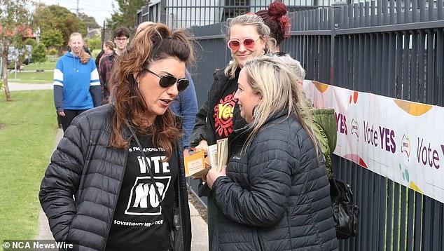 Ms Thorpe has been a prominent voice on the No side of the referendum for an Indigenous voice in Parliament.