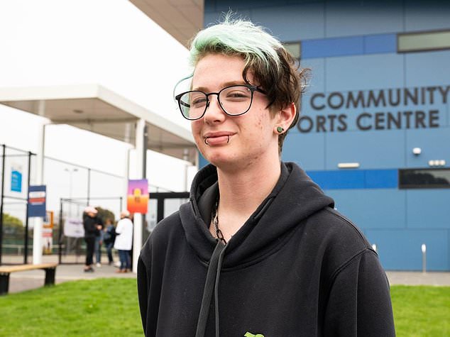 Trans voter Xavier Bament (pictured), who is transitioning to become a man, said his experiences led him to vote Yes