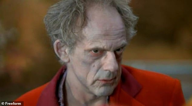 Pictured: Christopher Lloyd in a scene from the children's film Goosebumps When Ghouls Go Bad which was filmed in Hazeldean and released in 2000.