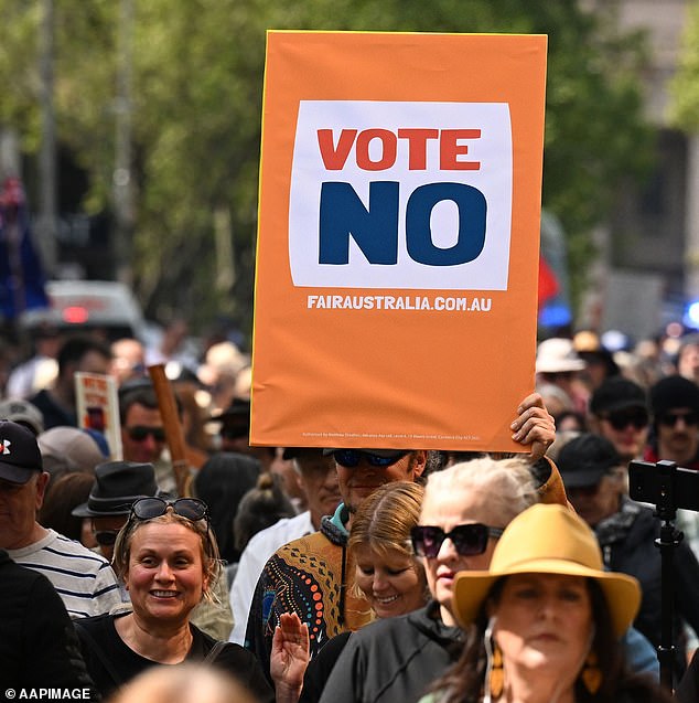 A poll in Boothby, Adelaide, reported a 50.8 per cent No majority to 49.2 per cent for Yes