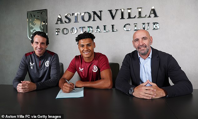 Watkins thrived under departing Unai Emery and signed a new contract with Aston Villa this month