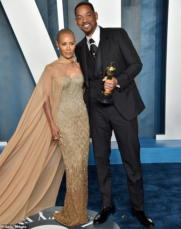 Jada revealed the bombshell admission of her marriage earlier this week - adding that she and Will are not legally divorced