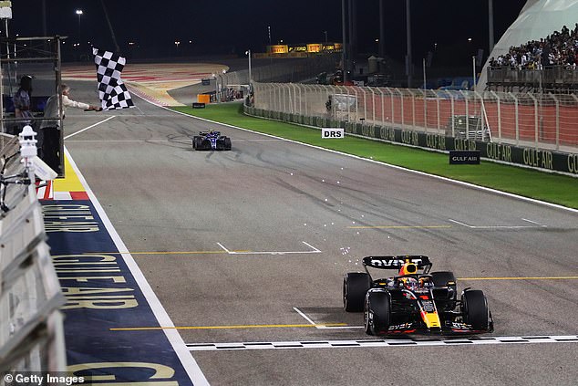 Bahrain is now held at night where Alonso, 18 years after the hottest race ever, finished third behind the Red Bulls of Max Verstappen and Sergio Perez