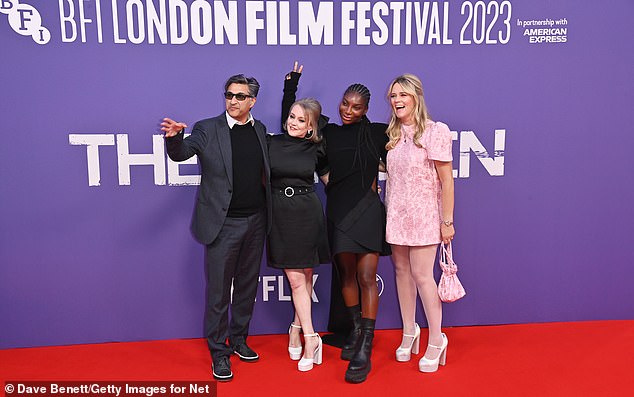 Crew: Asif Kapadia, Terry White, Michaela Coel and Edith Bowman attend the film's gala screening 