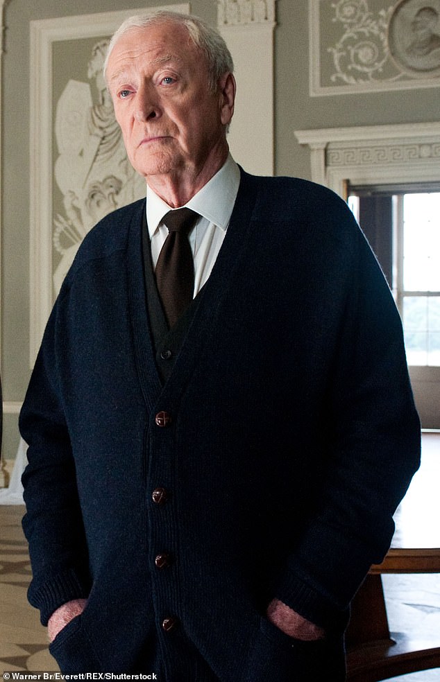 The Dark Knight Trilogy: Sir Michael played Alfred Pennyworth, Bruce Wayne's surrogate father figure, confidante and chief advisor (Pictured in 2012's The Dark Knight Rises)