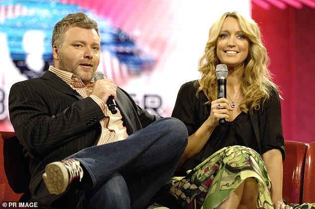 It was after he had moved states that Kyle met Jackie and created what would become Australia's most successful commercial radio show.  (Kyle and Jackie pictured in 2008)