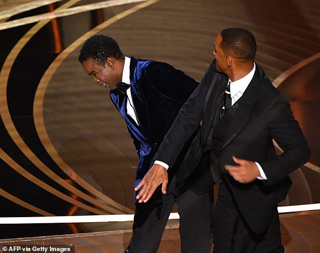 Breaking his silence: Earlier this week, Rock opened up for the first time about the infamous Oscars slap he received from Will Smith last year