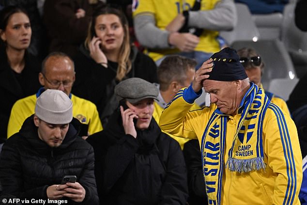 Supporters of both teams were locked in the ground for two hours before finally making their way outside