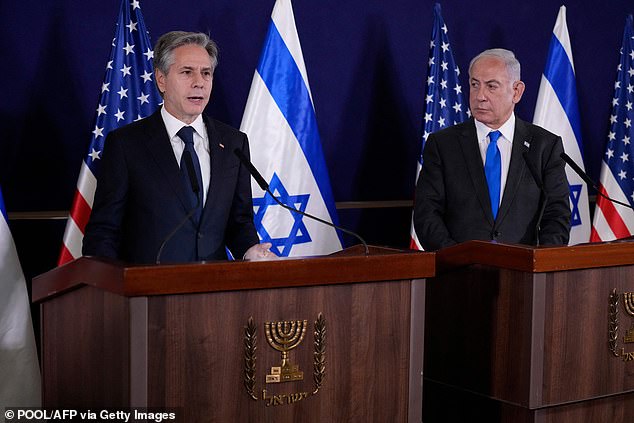 Blinken's meeting with Netanyahu came days after his October 12 visit, which also included meetings across the region