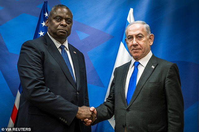 Defense Secretary Lloyd Austin met with Netanyahu on October 13 in another show of US support for Israel