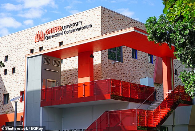 Griffith University (above) offered exam extensions to indigenous students, but controversially did not extend the offer to students affected by the Palestine-Israel conflict