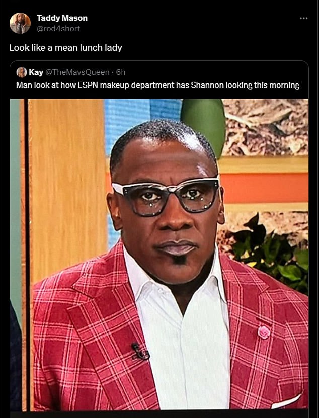 1697521114 218 Shannon Sharpe addresses make up mishap after First Take analyst goes