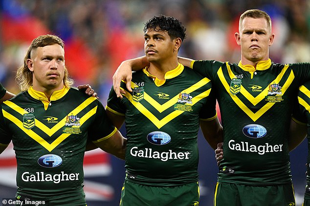 The Cowboys star was not beaten up during the match between Australia and Samoa